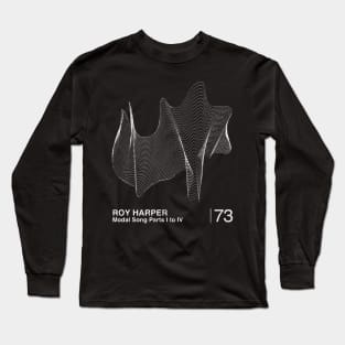 Roy Harper  / Minimalist Graphic Fan Artwork Design Long Sleeve T-Shirt